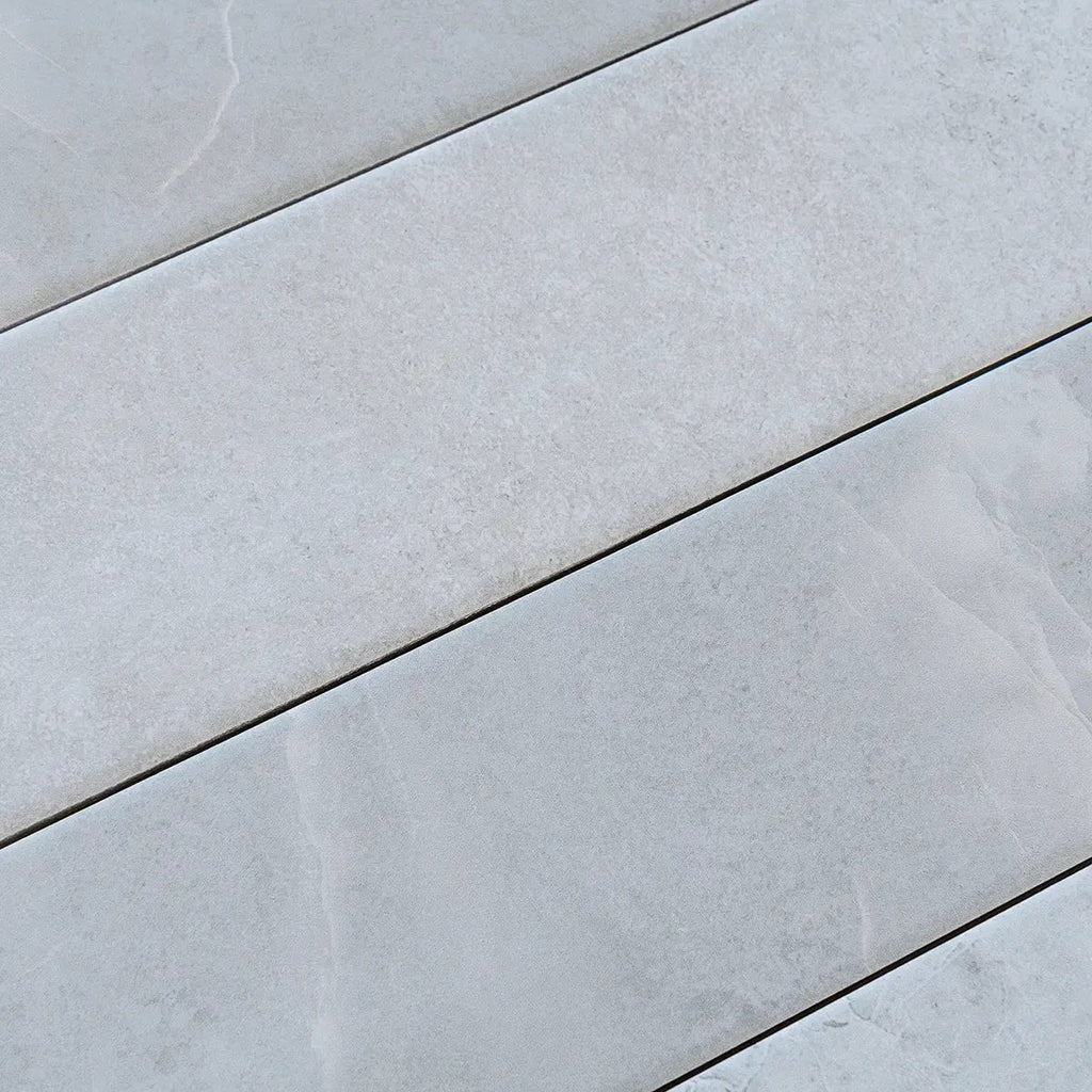 Marmatto Gray Porcelain Subway Tile 3x24 | Tile Club