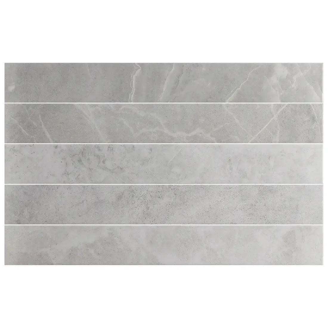Marmatto Gray Porcelain Subway Tile 3x24 | Tile Club