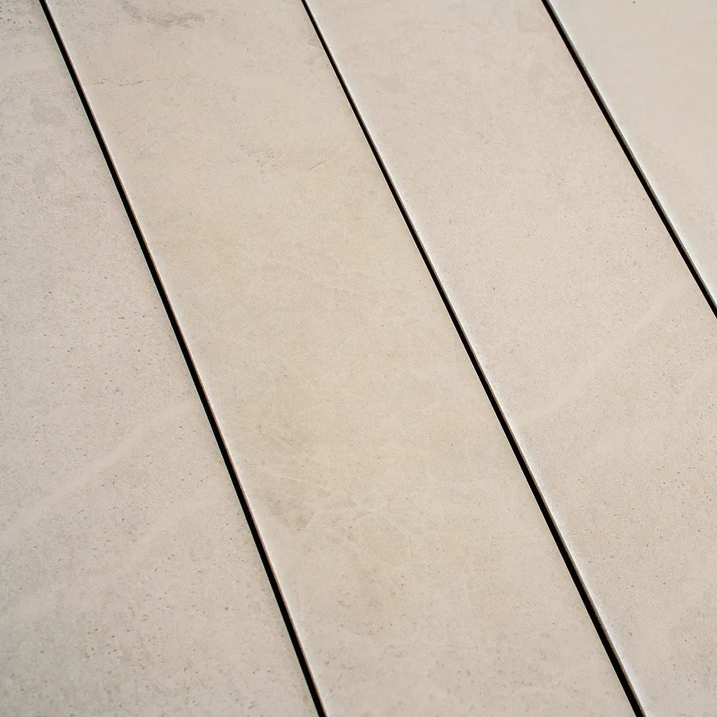 Marmatto Taupe Porcelain Subway Tile 3x24 | Tile Club