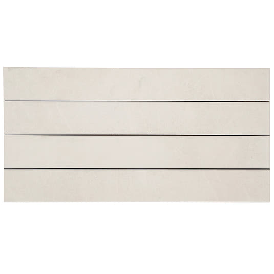 Marmatto White Porcelain Subway Tile 3x24 | Tile Club