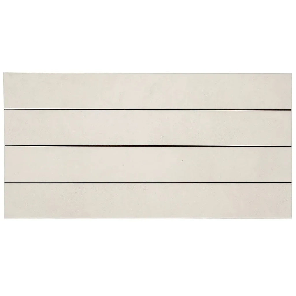 Marmatto White Porcelain Subway Tile 3x24 | Tile Club