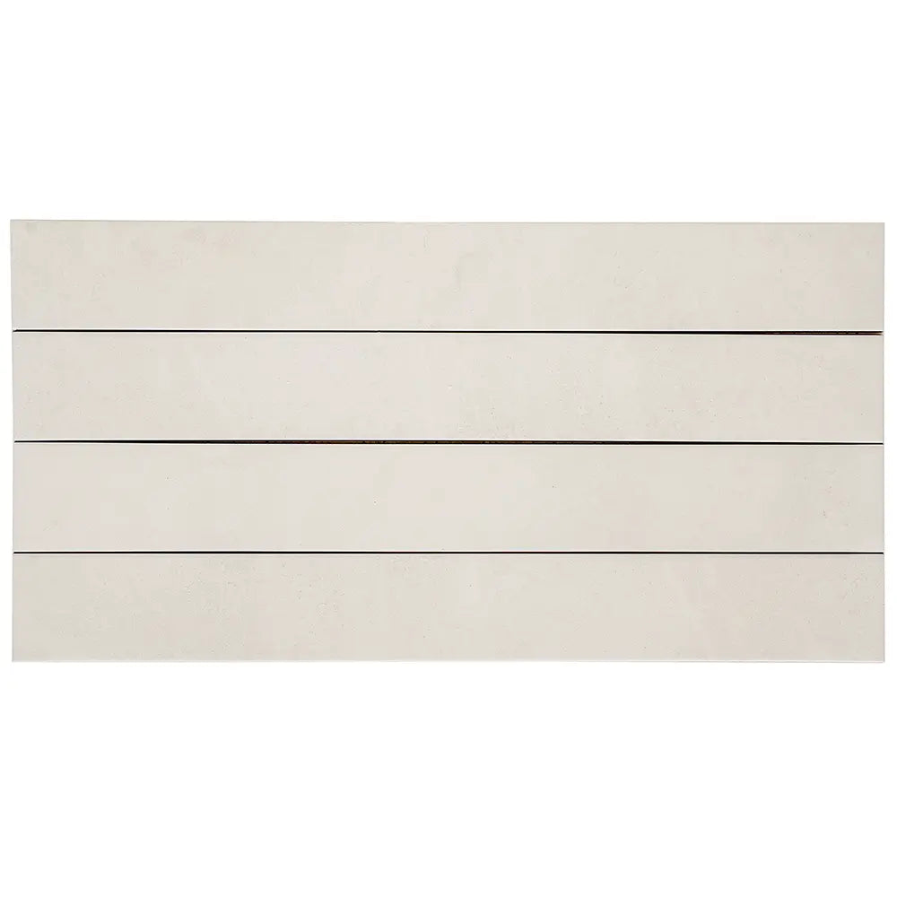Marmatto White Porcelain Subway Tile 3x24 | Tile Club