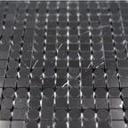 Santorini Black Key Marble Mosaic Tile | Tile Club