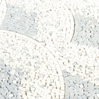 Santorini Blue & White Wave Marble Mosaic Tile | Tile Club