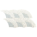Santorini Blue & White Wave Marble Mosaic Tile | Tile Club