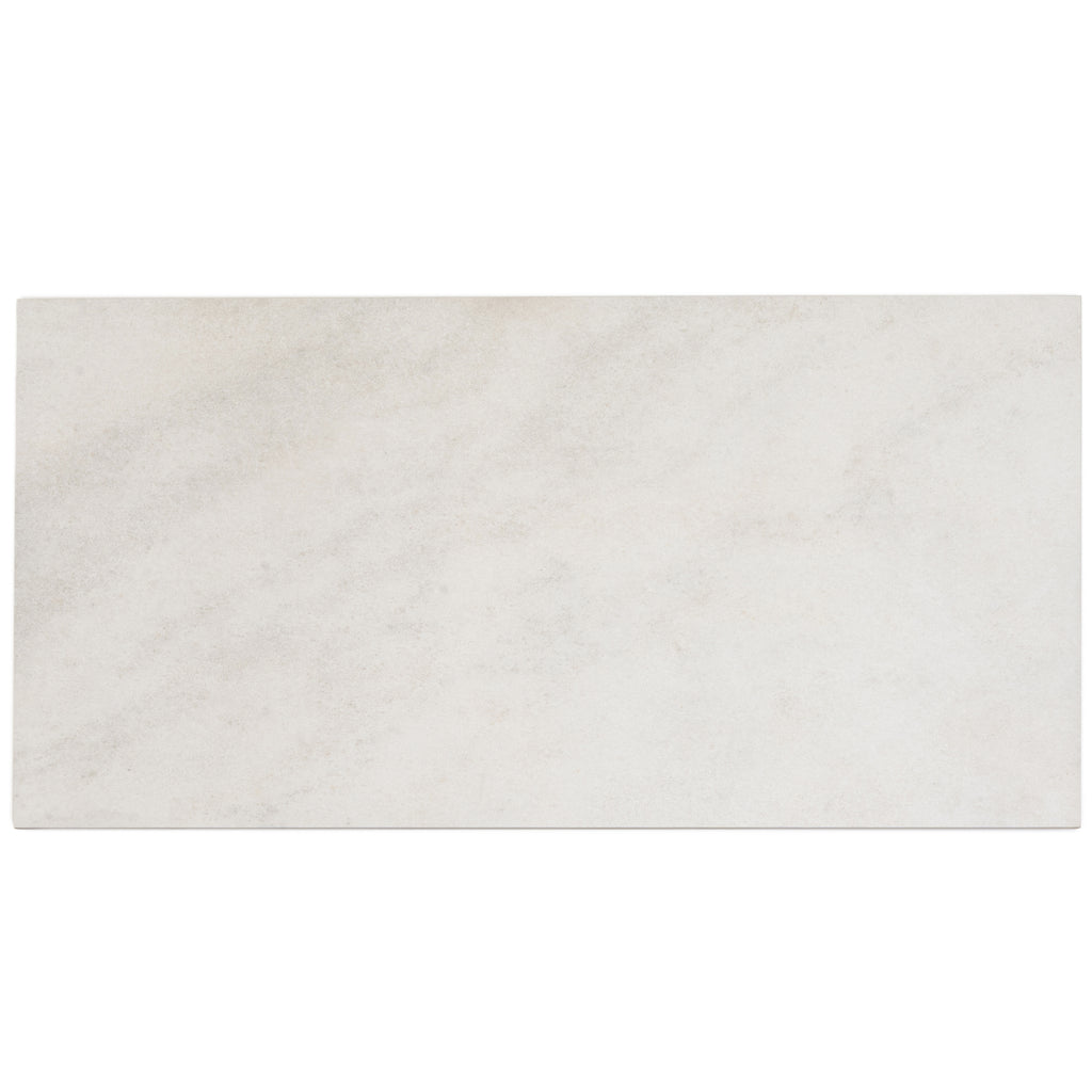 Candoglia Bianco Marble Look Porcelain Tile 24x48 Sample