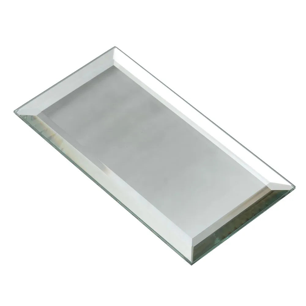 3x6 Beveled Clear Mirror Glass Subway Tile