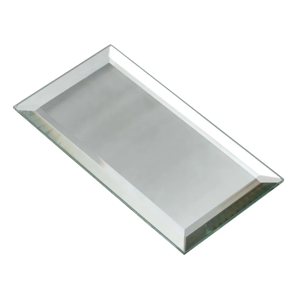 3x6 Beveled Clear Mirror Glass Subway Tile