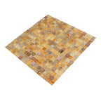 Mixed Glistening Gold Glass Tile | Tile Club