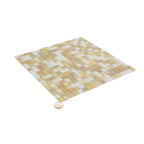 Mixed Gold & White Glass Tile | Tile Club