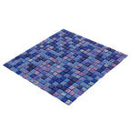 Underwater Oasis Mixed Squares Glass Tile | Tile Club