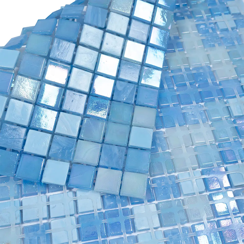 Serene Dream Mixed Squares Glass Tile