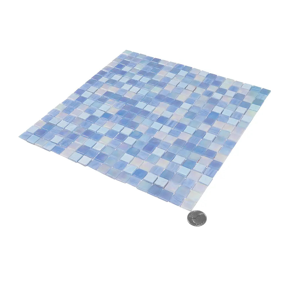 Serene Dream Mixed Squares Glass Tile | Tile Club