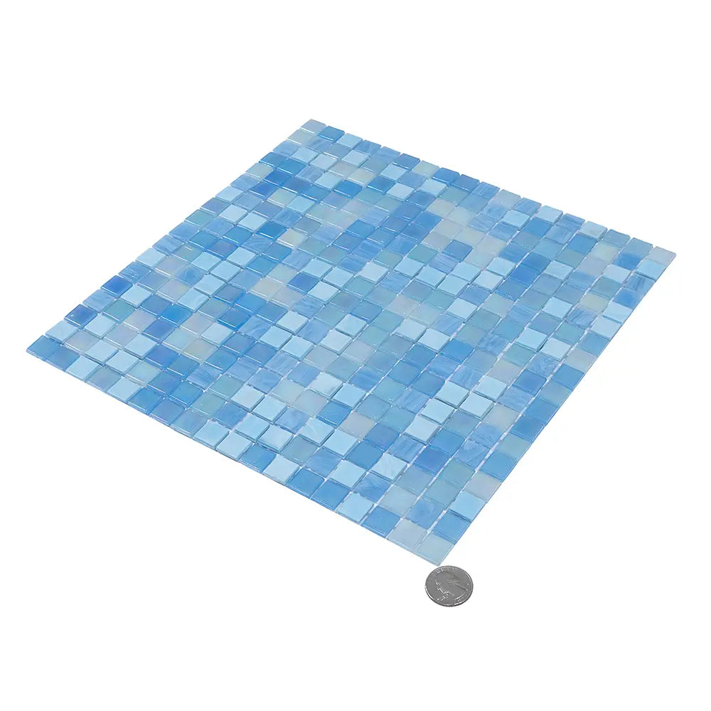 Serene Dream Mixed Squares Glass Tile