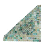 Cherry Sunset Mixed Squares Glass Tile | Tile Club