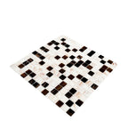 Tiger's Eye Mixed Squares Glass Tile | Tile Club