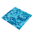 Blue Ocean Mixed Squares Glass Tile | Tile Club