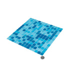 Blue Ocean Mixed Squares Glass Tile | Tile Club