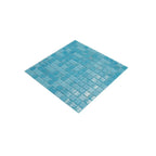 Blue Sky Mixed Squares Glass Tile | Tile Club