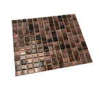 Golden Chariot Mixed Squares Glass Tile | Tile Club
