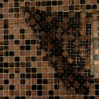 Golden Chariot Mixed Squares Glass Tile | Tile Club