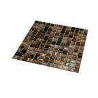 Golden Chariot Mixed Squares Glass Tile | Tile Club