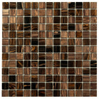 Golden Chariot Mixed Squares Glass Tile | Tile Club