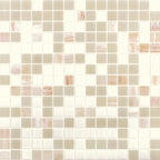 Aspen Snow White Mixed Squares Glass Tile Sample