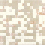 Aspen Snow White Mixed Squares Glass Tile Sample
