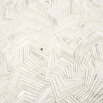 Angular Calacatta Gold Marble Mosaic Tile | Tile Club