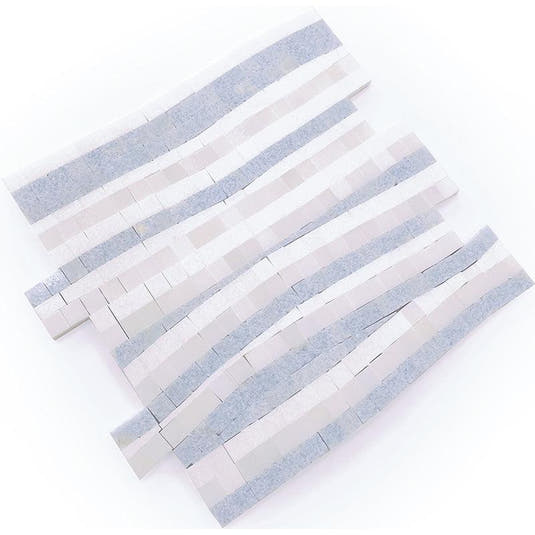Mosaic Tile Sheet with Azul Cielo and Thassos Marble for a Blue and White tile Pattern