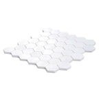 2" Thassos Marble Hexagon Tile Honed | Tile Club