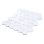 2" Thassos Marble Hexagon Tile Honed | Tile Club