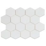3" Thassos Marble Hexagon Tile Honed | Tile Club