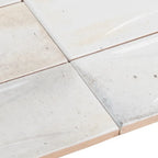 Luna Arc White 4x4 Ceramic Square Tile | Tile Club