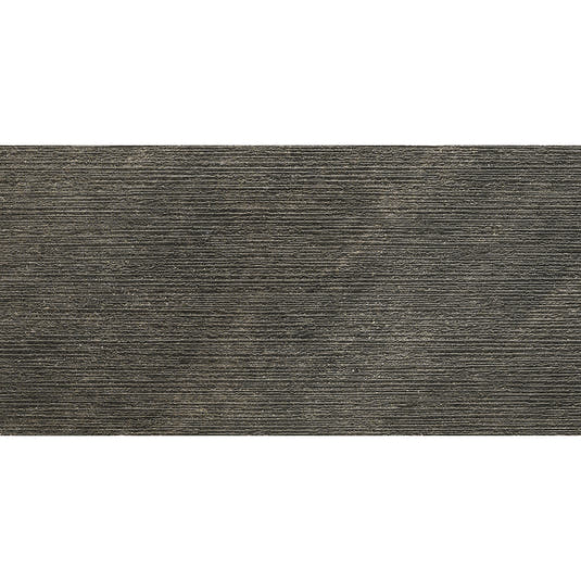 Sedara Black Striation Stone Look Porcelain Tile 24x48 | Tile Club
