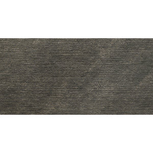 Sedara Black Striation Stone Look Porcelain Tile 24x48 | Tile Club
