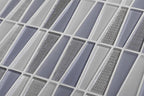 MOONGREY LINEAR GLASS MOSAIC TILE