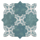 Santa Barbara Dappled Green Star Ceramic Tile | Tile Club