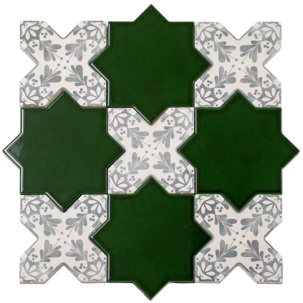 Santa Barbara Smoke Gray Decorative Cross | Tile Club