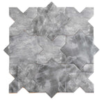 Santa Barbara Smoke Gray Cross Ceramic Tile | Tile Club