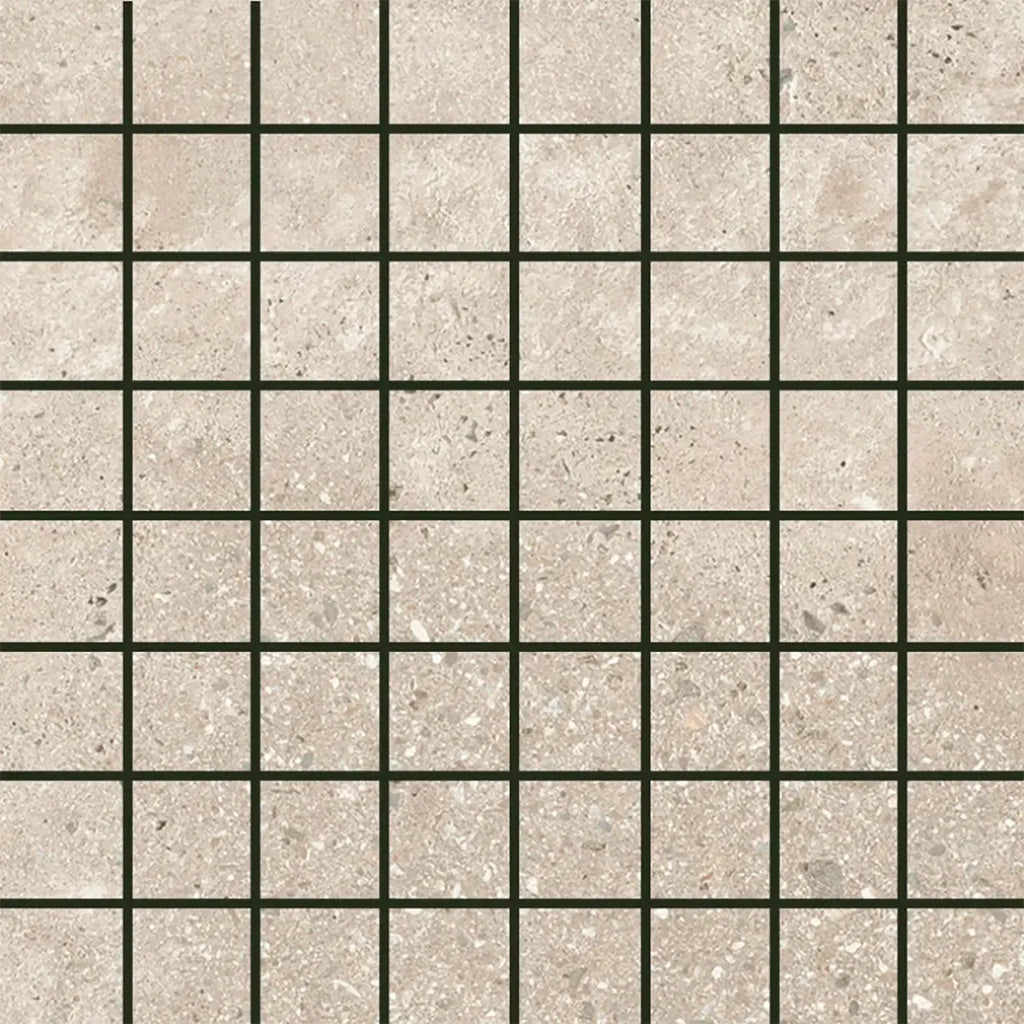 Campbell Beige Mosaic 12x12 | Tile Club