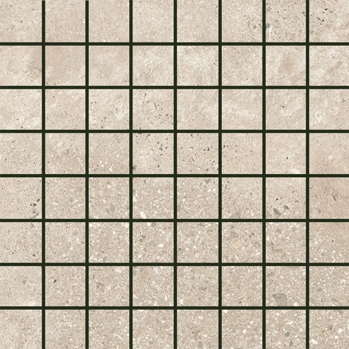 Campbell Beige Mosaic 12x12 | Tile Club