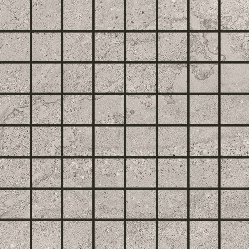 Campbell Gray Mosaic 12”x12” | Tile Club