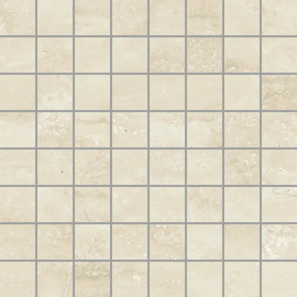 Novato Sabbia Porcelain Travertine Tile Mosaic 12x12 | Tile Club