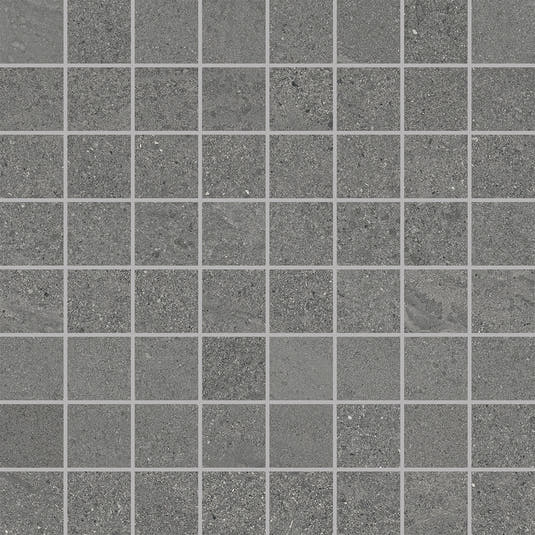 Newport Anthracite Concrete Look Mosaic Tile 12x12 | Tile Club