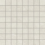 Newport White Concrete Look Mosaic Tile 12x12 | Tile Club