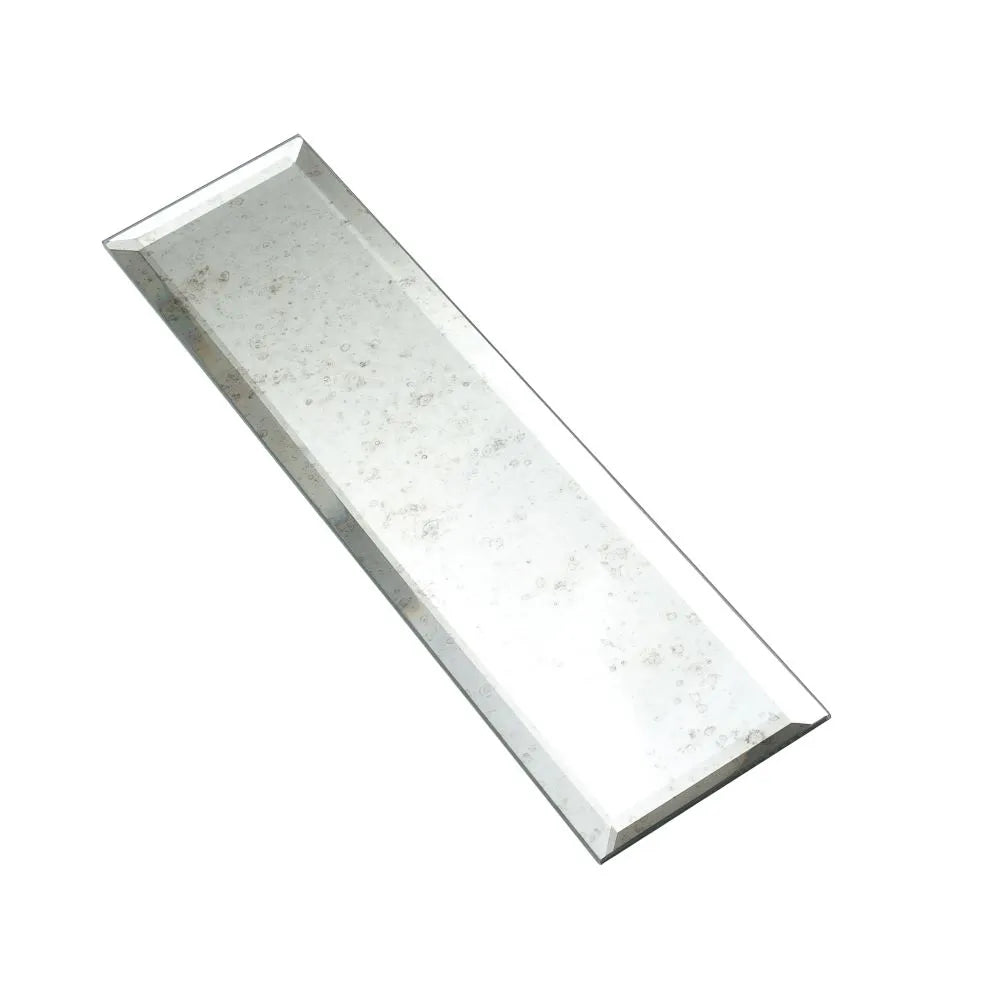 3x12 Beveled Antique Mirror Glass Subway Tile
