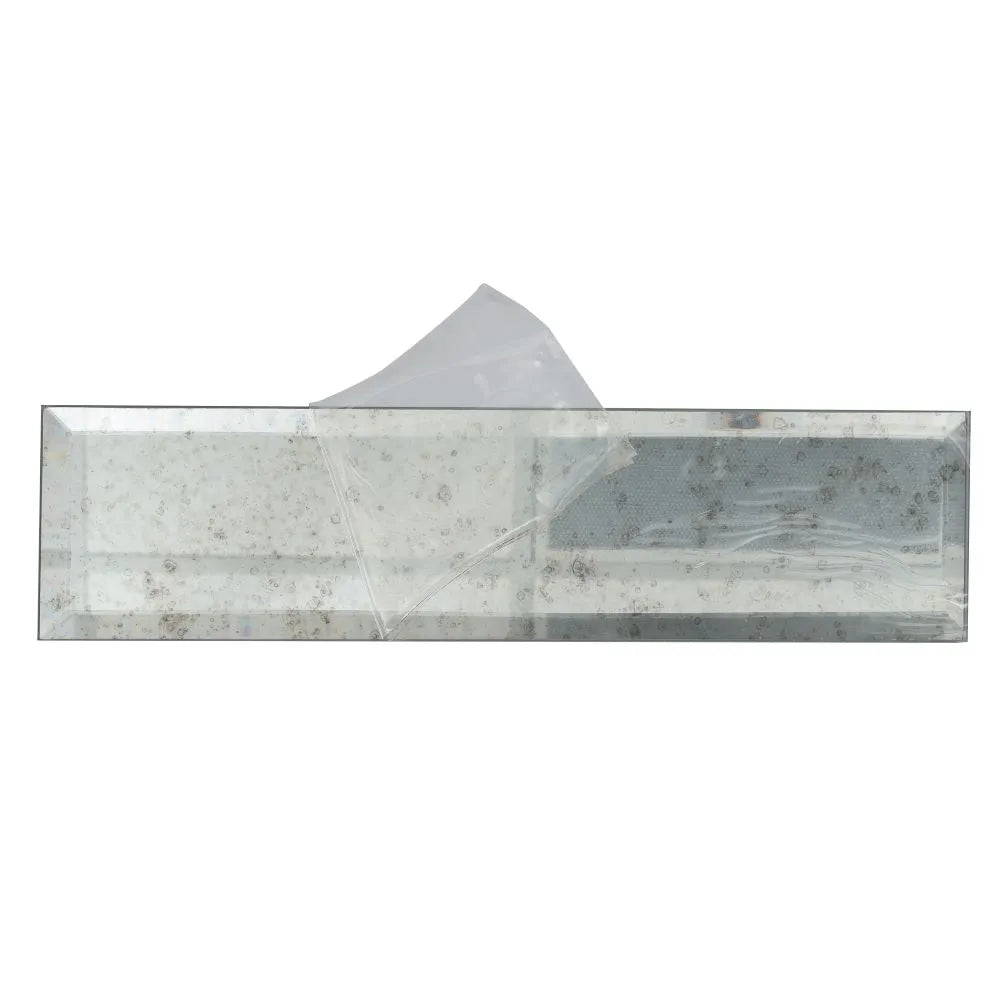 3x12 Beveled Antique Mirror Glass Subway Tile