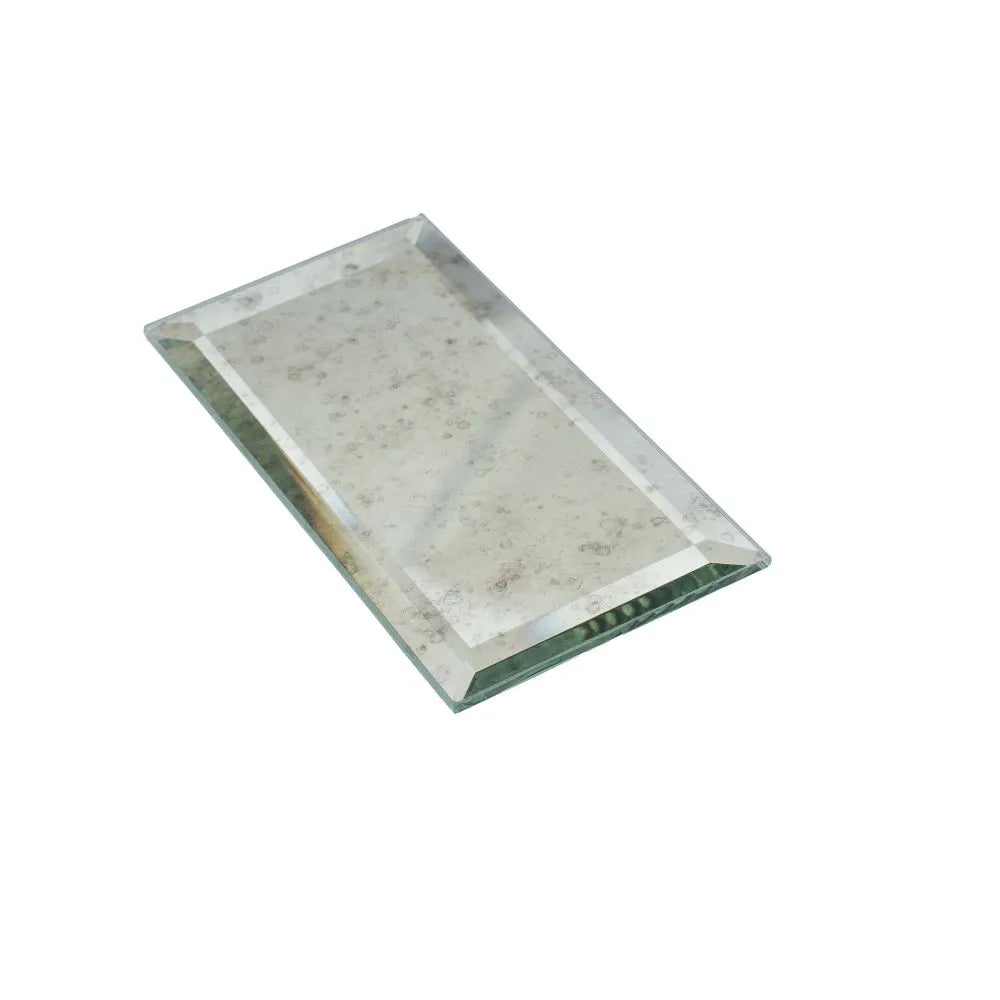 3x6 Beveled Antique Mirror Glass Subway Tile | Tile Club